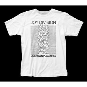 White Joy Division Unknown Pleasures Tshirt